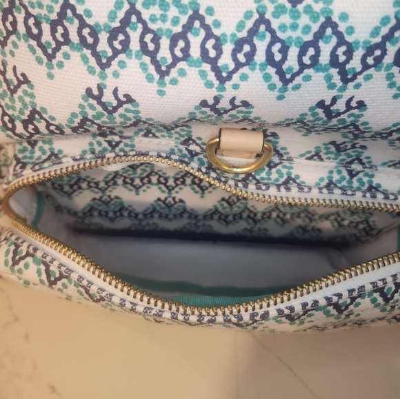 Vineyard Vines Royal Ocean Blue EUC Backpack - Picture 7 of 12